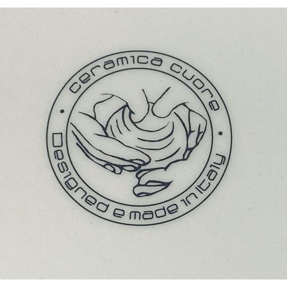 Ceramica Cuore Marettimo 17.75" Oval Platter Seaside Made in Italy - Picture 5 of 5